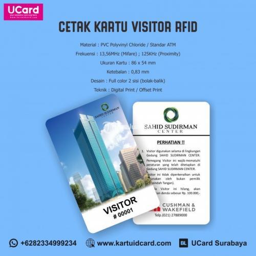 Cetak Kartu Visitor Rfid Mifare Dan Proximity Di Surabaya Tribun Jualbeli