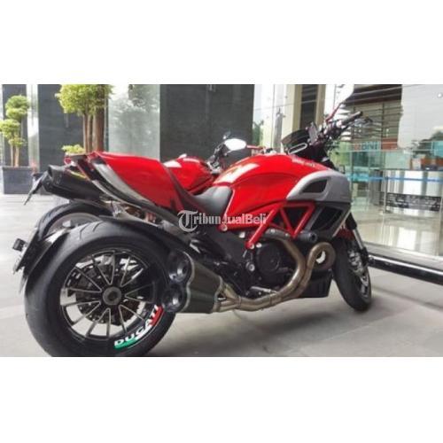 Moge Bekas Ducati Diavel Red Base 2013 Full Paper Low Km Spec Modif Di