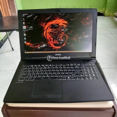 Laptop Gaming Murah MSI GP62 6QF Leopard Pro Core I7 Bekas Ram 16GB