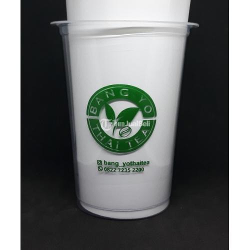 Sablon Gelas Cup Plastik PP 14oz 7gr Di Jakarta Barat Tribun JualBeli