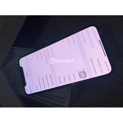 Iphone X Gb Ex Inter Hp Apple Bekas Fullset Mulus Aman Garansi