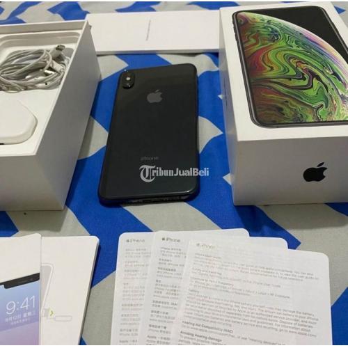 Hp Apple Iphone Xs Max Gb Dual Sim Ex Inter Za A Fullset Original Di