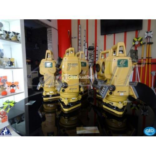 Kalibrasi Total Station Topcon Gts Bekas Harga Nego Include