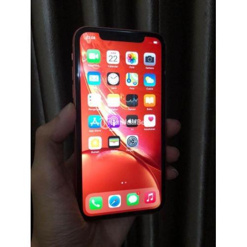 HP Bekas IPhone XR 64GB Coral Fullset Nominus Istimewa Harga Nego Di