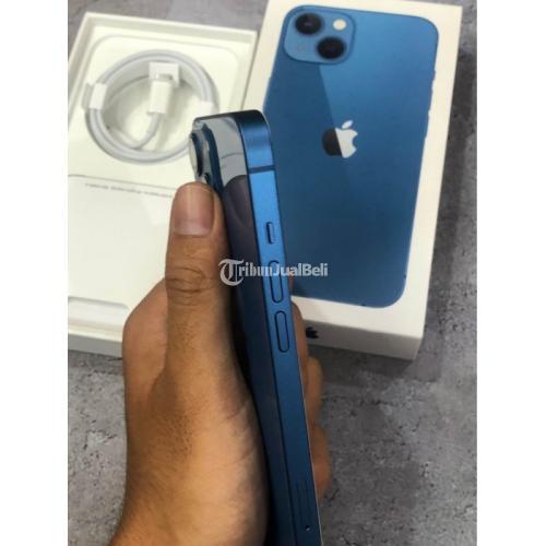 Hp Apple Iphone Gb Blue Bekas Like New Buka Dus Fullset Di