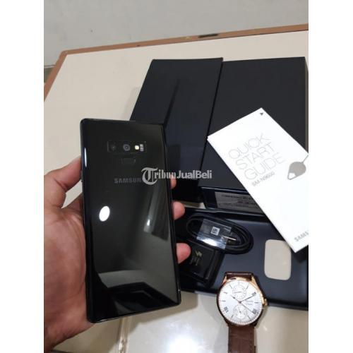 HP Samsung Note 9 SEIN Midnight Black 6 128GB Fullset Bekas Nominus Di