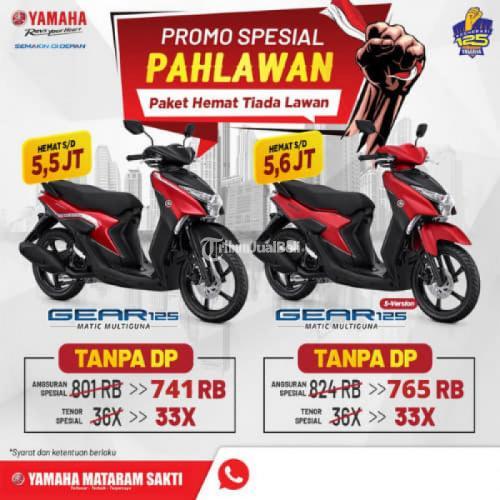 Motor Baru Yamaha Gear 2021 Harga Promo Kredit Tanpa DP Di Yogyakarta