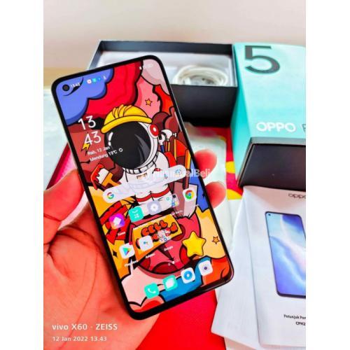 Hp Oppo Reno Silver Ram Gb Second Fullset Mulus Normal Di