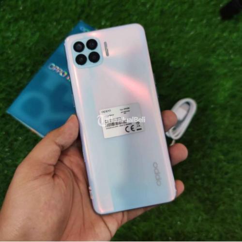 Hp Oppo Reno F Ram Gb White Second Fullset Mulus No Minus Normal