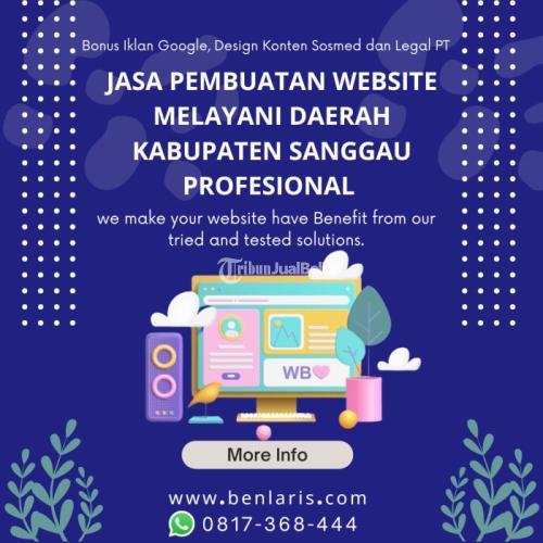 Jasa Pembuatan Website Melayani Daerah Kabupaten Sanggau Profesional Di