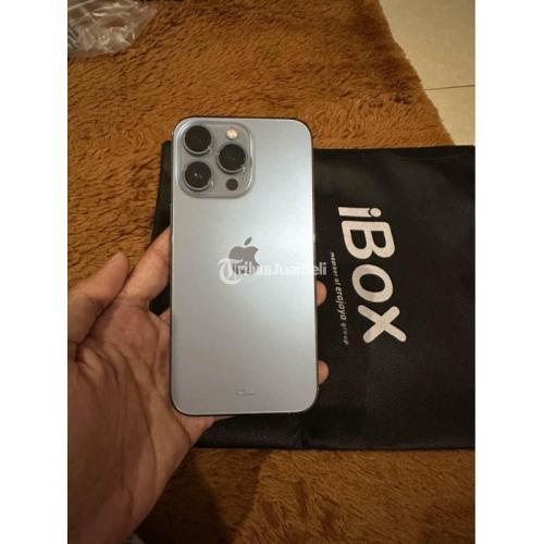 Hp Apple Iphone Pro Gb Sierra Blue Bekas Ibox Nominus Mulus Like