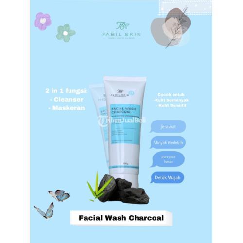 Facial Wash Mampu Membuat Wajah Glowing Dari Efek Lemon FW Charcoal Di