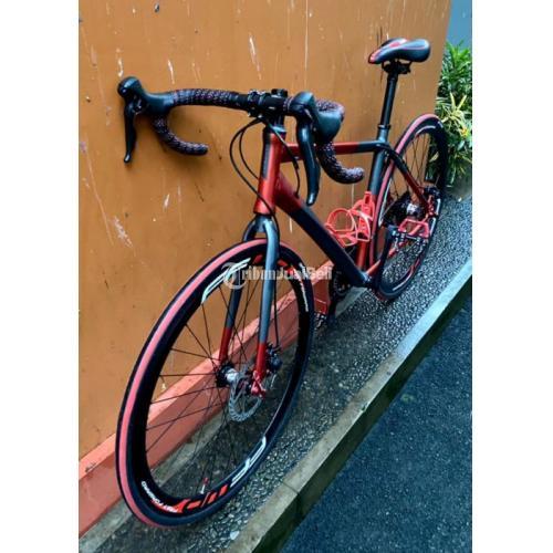 Sepeda Balap Roadbike Element Frc Full Upgrade Normal Bekas Mulus Di