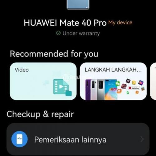 Hp Huawei Mate Pro Leica G Gb Bekas Like New Normal Mulus Di