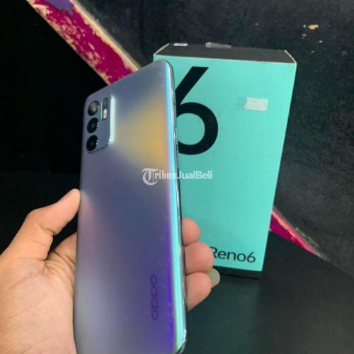 Hp Oppo Reno Warna Aurora Second Ram Gb Internal Gb Fullset Di