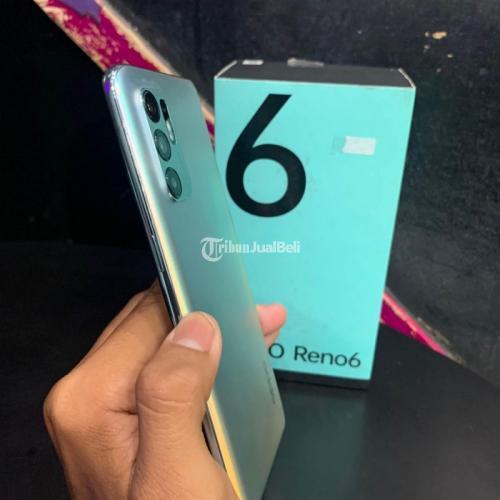 Hp Oppo Reno Warna Aurora Second Ram Gb Internal Gb Fullset Di