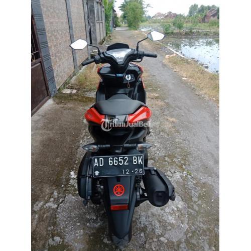 Motor Yamaha Aerox VVA 155 2021 Warna Merah Bekas Garansi Service Di