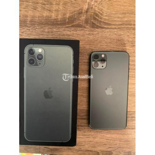 HP Apple IPhone 11 Pro Max 256GB Bekas Mulus Fullset All Operator