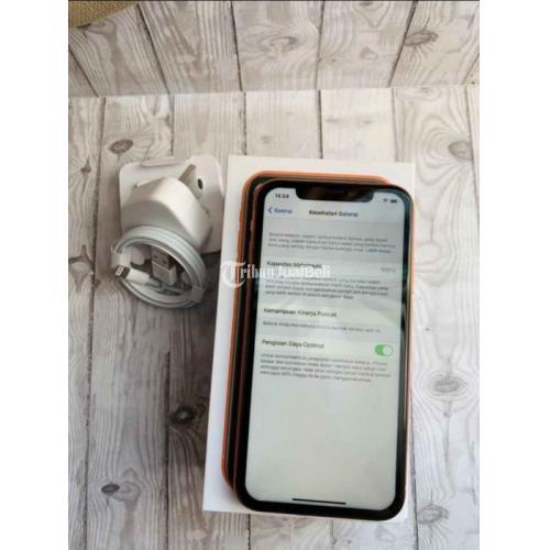 Hp Apple Iphone Xr Gb Coral Fullset Bekas Ex Inter Usa Mulus Nominus