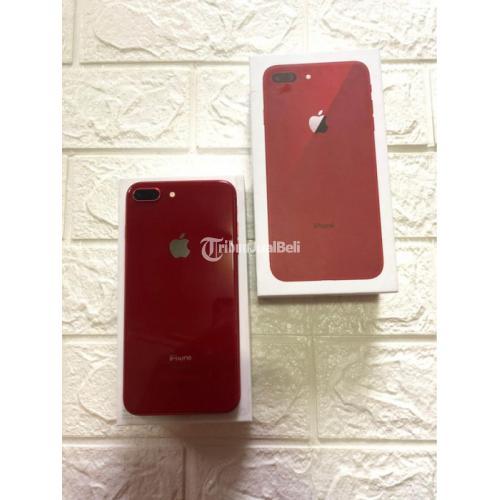 HP IPhone 8 Plus 64GB Merah Seken Fullset No Minus Di Yogyakarta