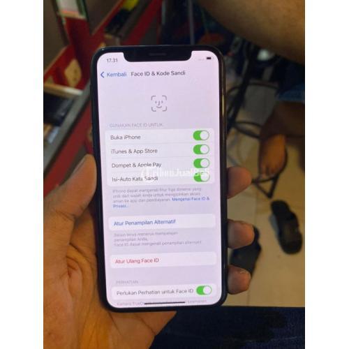 HP IPhone X 64GB Ex Inter Fullset Seken Truetone On Normal Mulus Di