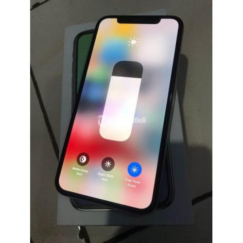 HP Apple IPhone X 64GB Fullset Ex Inter Mulus Normal Aktif Semua Di