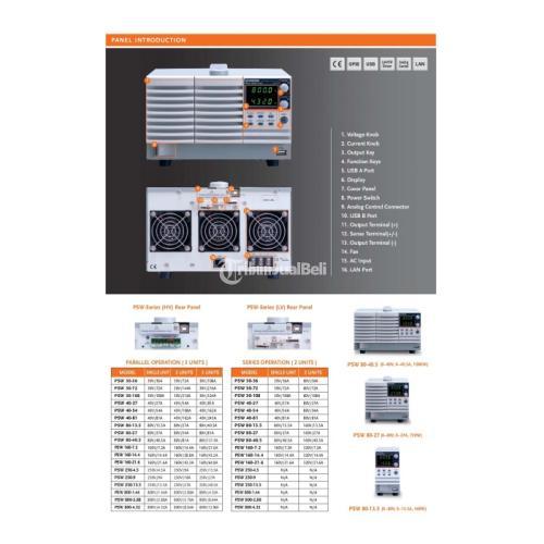 Gw Instek Psw Di Di V Di A W Multidirange Dc Power