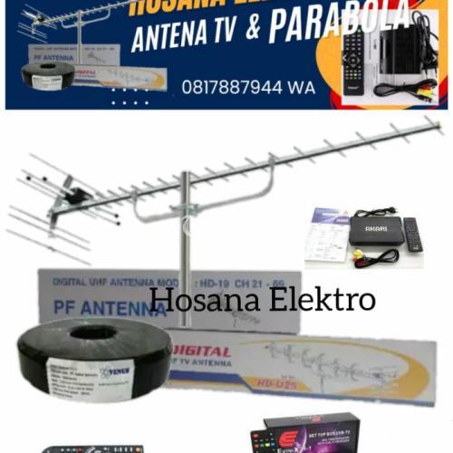 Melayani Service Instalasi Pasang Antena Digital Set Top Box