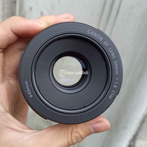 Lensa Fix Canon Mm F Stm Bekas Mulus No Jamur Siap Pakai Di