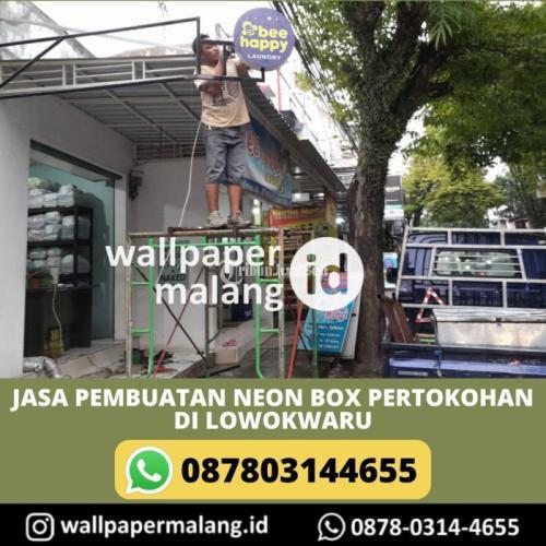 Jasa Pembuatan Neon Box Pertokohan Di Lowokwaru Di Malang Tribun Jualbeli