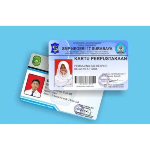 Pusat Cetak Kartu Id Card Pegawai Pelajar Mahasiswa Termurah Dan