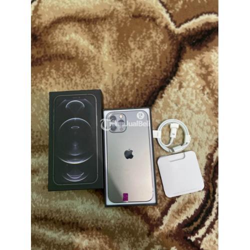 HP IPhone 12 Pro 128GB Fullset Ex Inter Bekas All Operator Bisa No