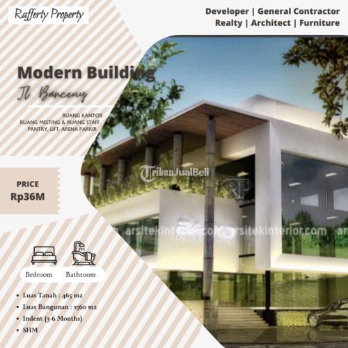 Gedung Baru 4 Lantai Desain By Custom Di Pusat Kota Di Bandung Tribun