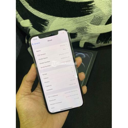 HP Apple IPhone 12 Pro 128GB Inter Fullset Nominus All Operator Normal