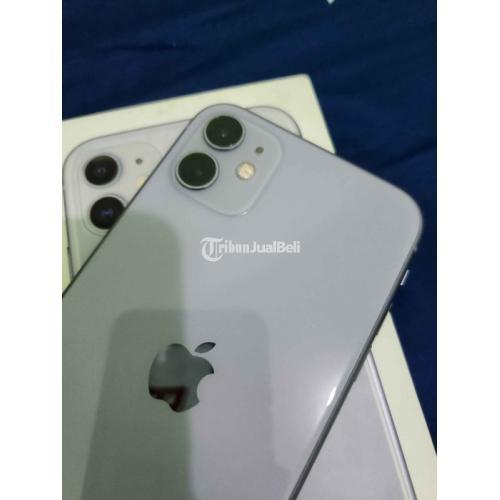 HP Apple IPhone 11 128GB Bekas Resmi IBox Fullset Original Nominus Di