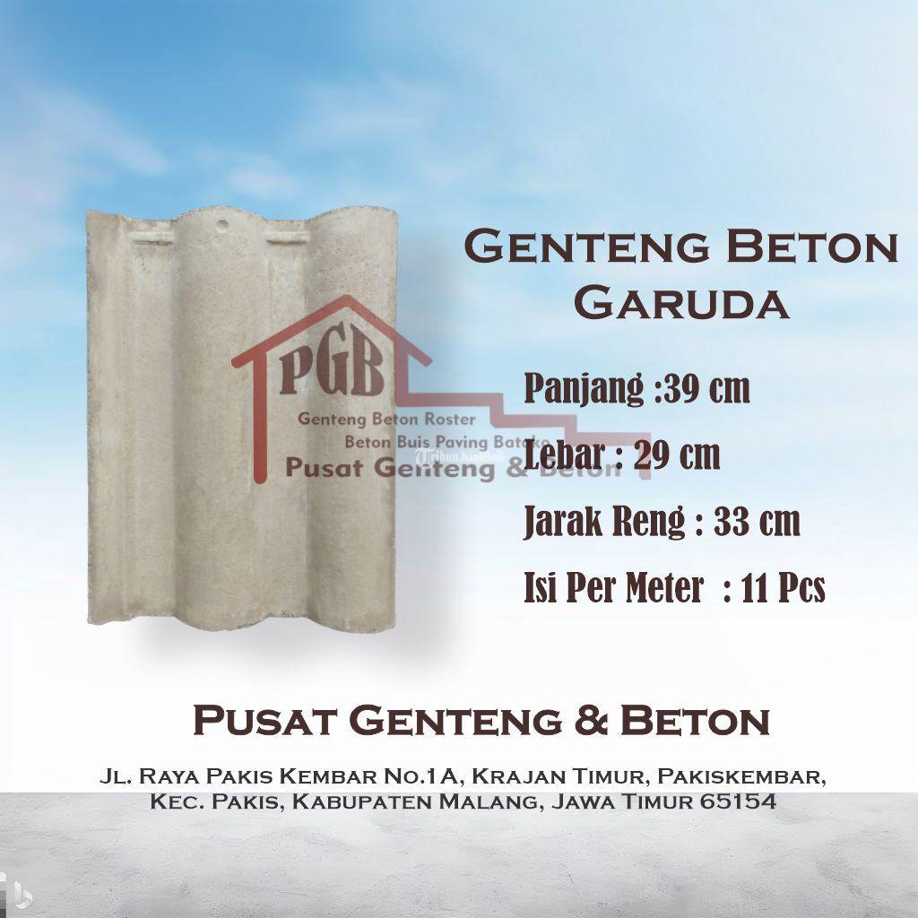 Genteng Beton Flat Beton Gelombang Garuda Di Malang Tribun JualBeli