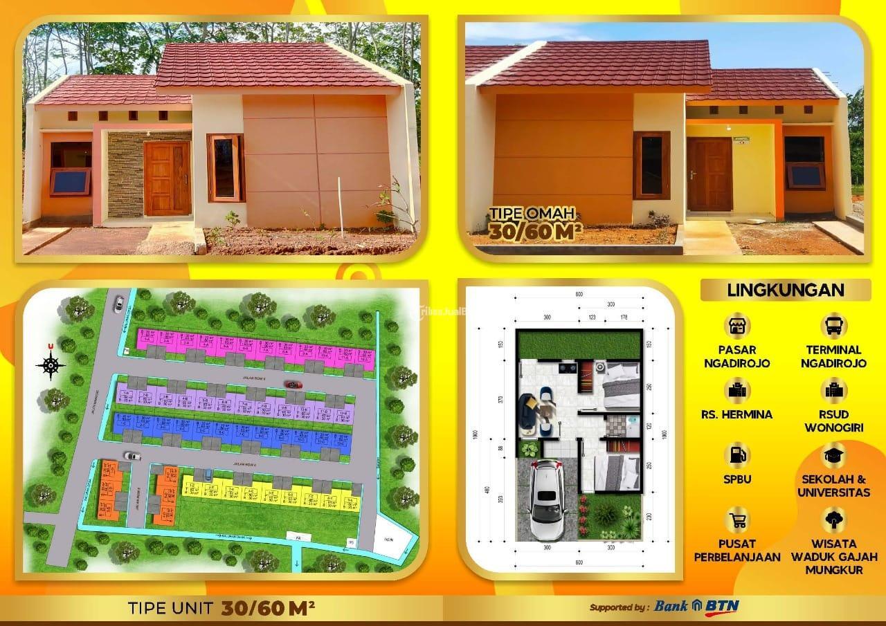 Dijual Rumah Subsidi Type 3060 2KT 1KM DP 0 Lokasi Strategis Belakang