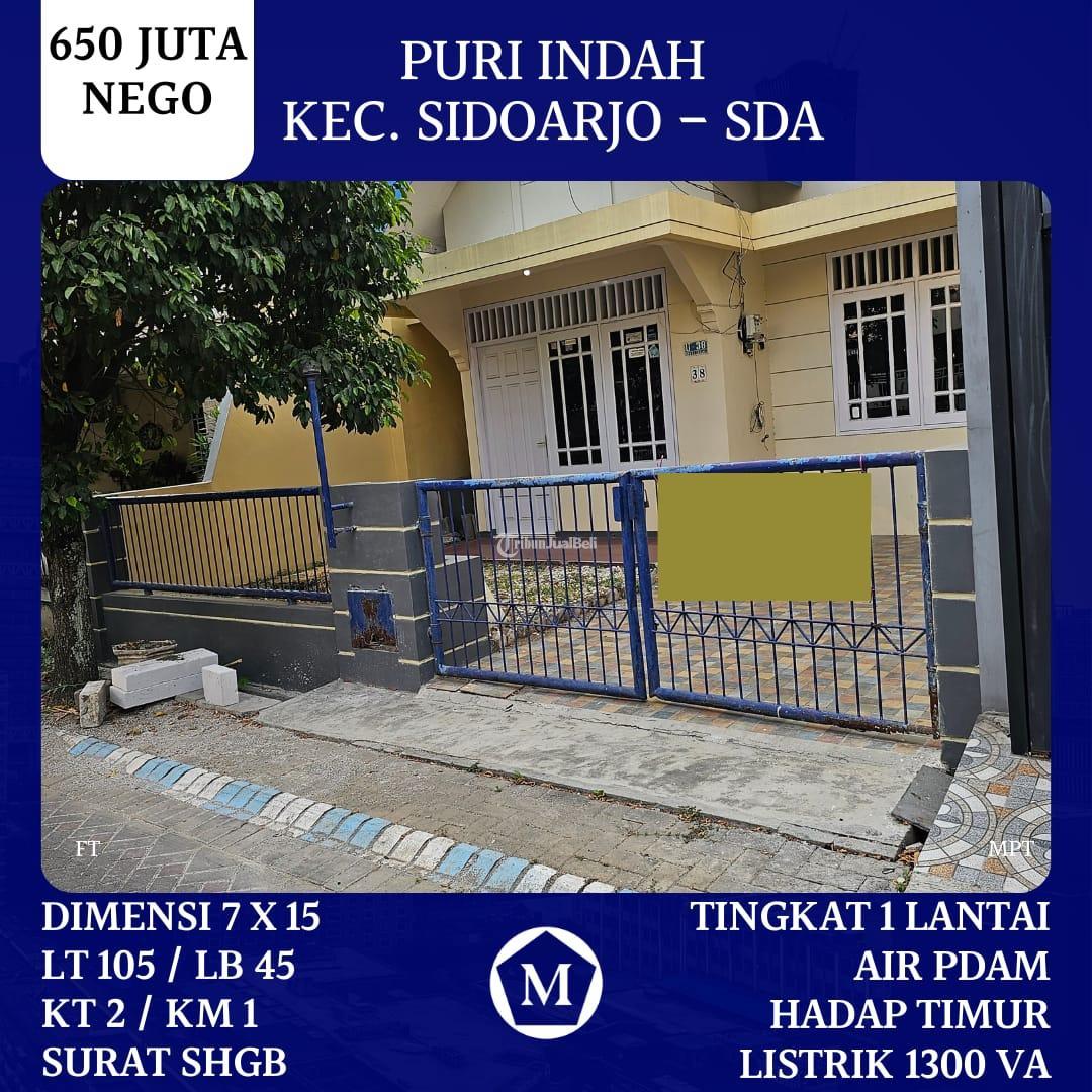 Dijual Rumah Di Puri Indah LT105 LB45 2KT 1KM Legalitas SHGB Di