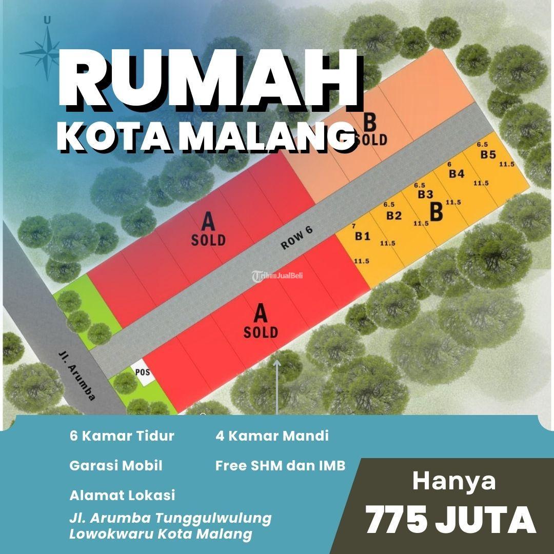 Dijual Rumah Lantai Type Kt Km Lokasi Strategis Di Malang Kota