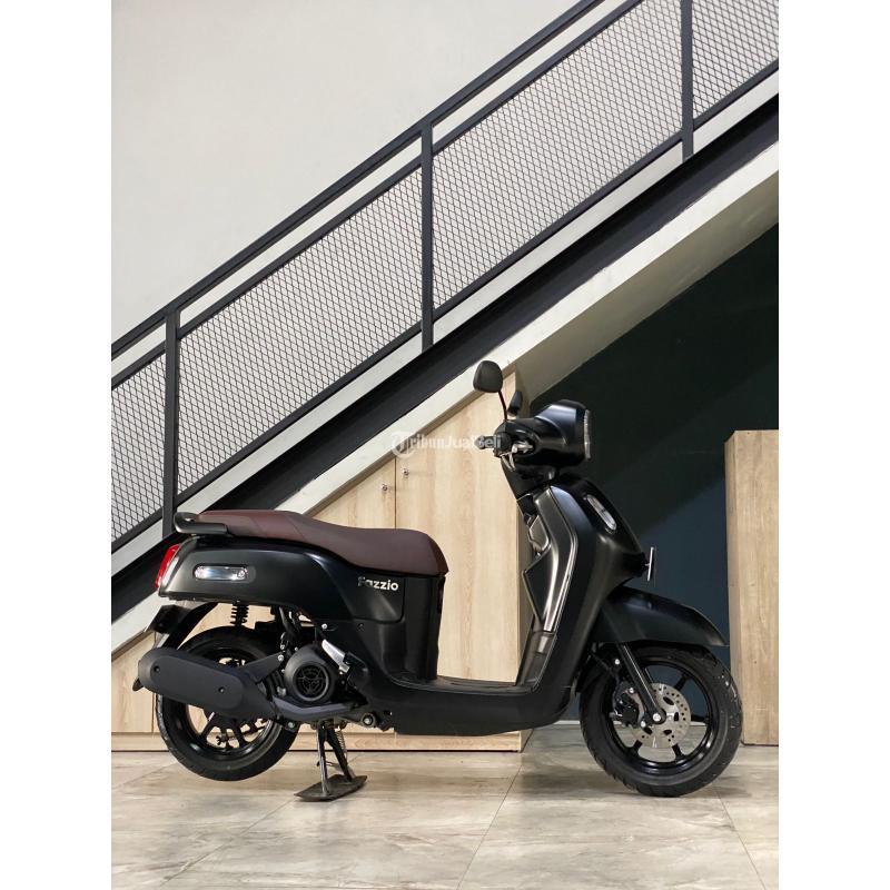 Motor Yamaha Fazzio 125 Hybrid Connected 2023 Lux Matte Black Seperti