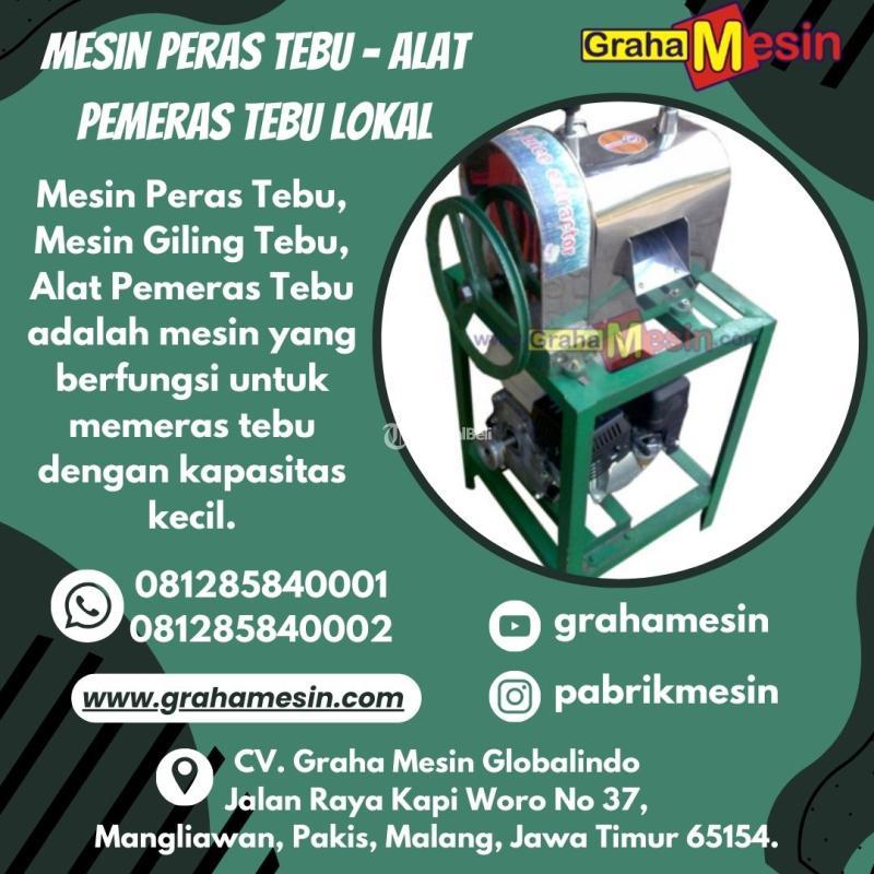 Mesin Pemeras Tebu Press Tebu Lokal Di Malang Tribun Jualbeli