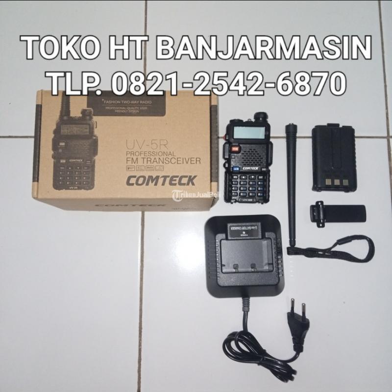 HT Comteck UV5R Frekuensi Dual Band Power 5W Di Banjarmasin Tribun