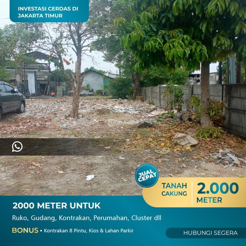 Jual Tanah Murah SHM Luas 2000m2 Di Cakung Dekat Jkt Garden City