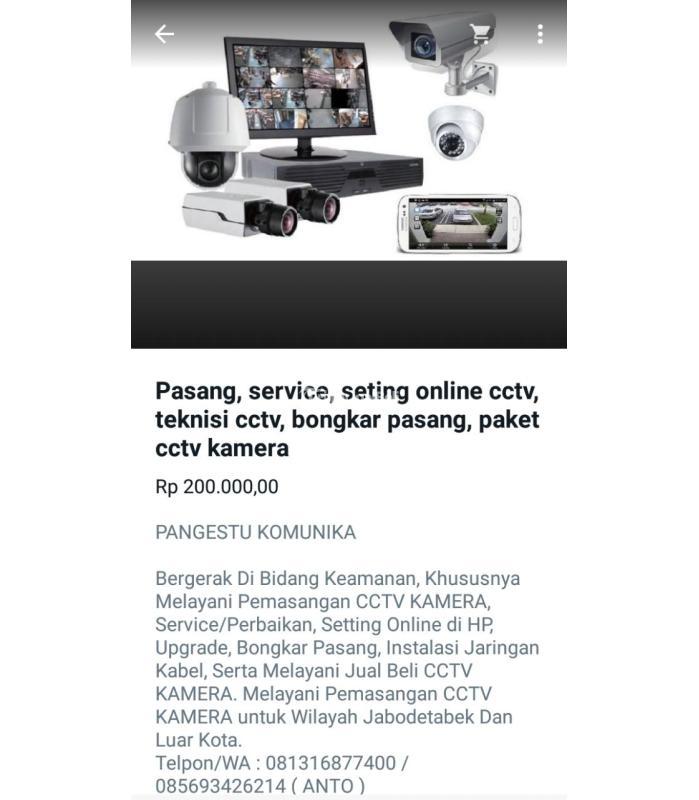 Service CCTV Dan PABX Solusi Terbaik Harga Terjangkau Di Tangerang