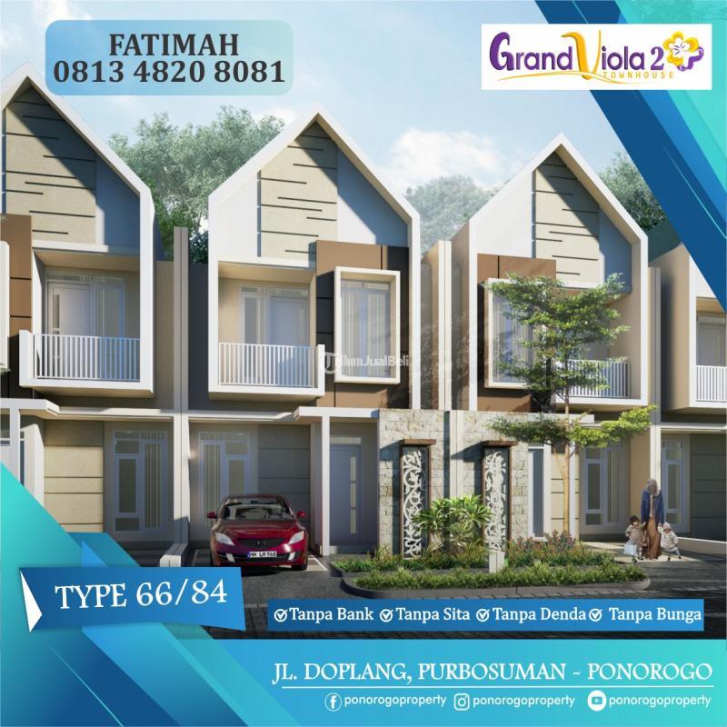 Jual Rumah Baru Akhir Tahun Tipe 66 84 3KT 1KM Grand Viola Townhouse