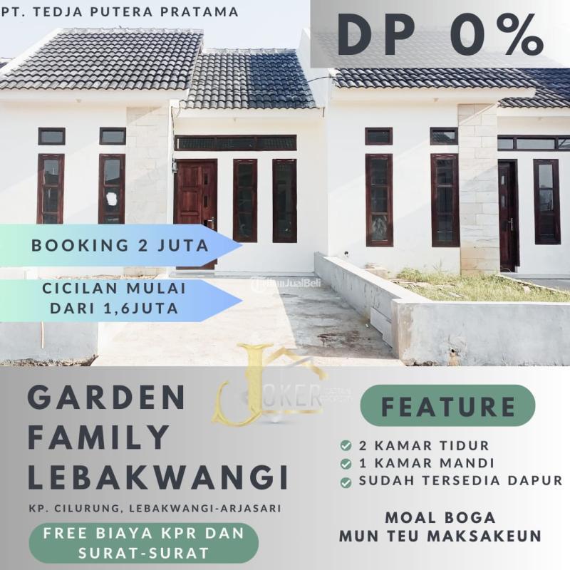 Jual Rumah KPR Tanpa DP Ready Stok Tipe 36 72 Promo Terbatas Di Bandung