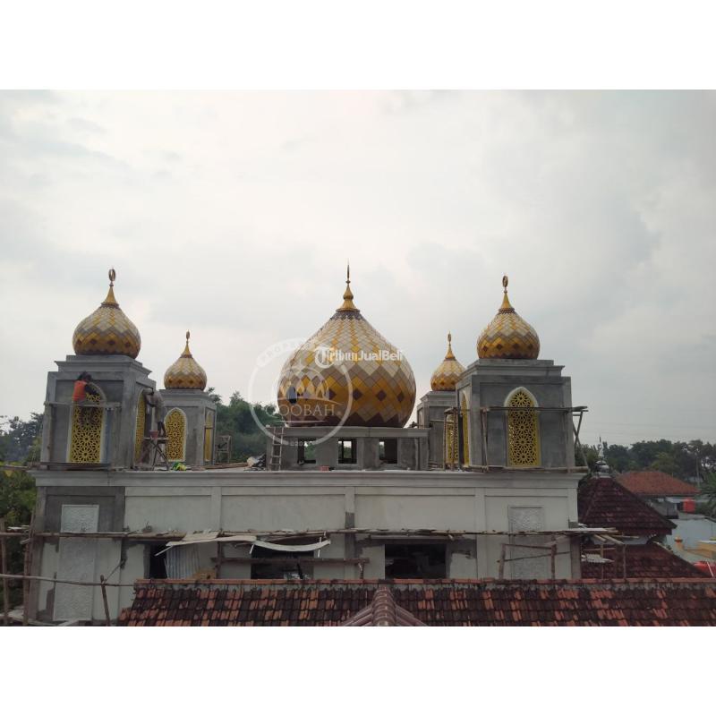 Kubah Masjid Enamel Galvalum Stainless GRC Beragam Motif Di Luwu