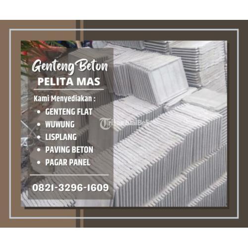 Pabrik Genteng Beton Minimalis Ngawi Tribun JualBeli