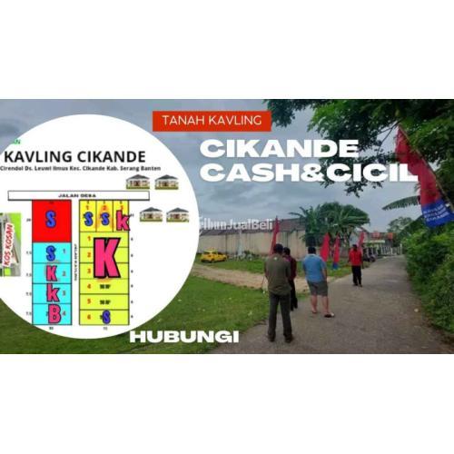 Tanah Kavling Murah Dekat Kawasan Industri Modern Cikande Di Serang