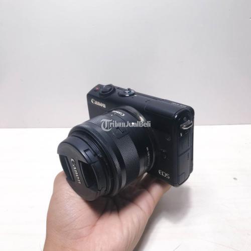 Kamera Mirrorless Canon M Lensa Kit Stm Di Mm Is Bekas Normal